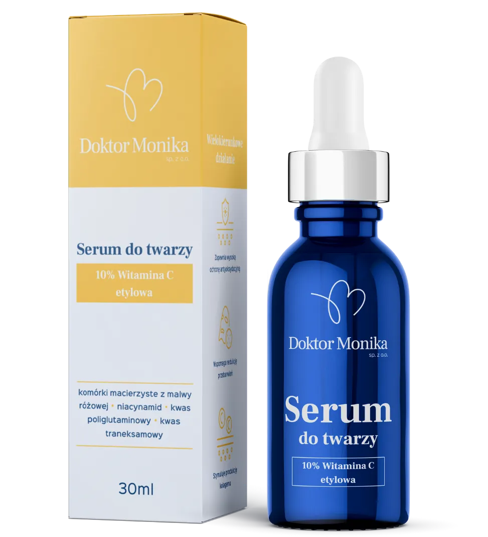 Serum do twarzy Doktor Monika z witaminą C 10% 